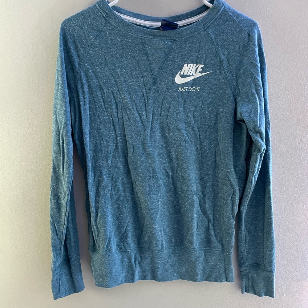 Nike Teal Long Sleeved Shirt